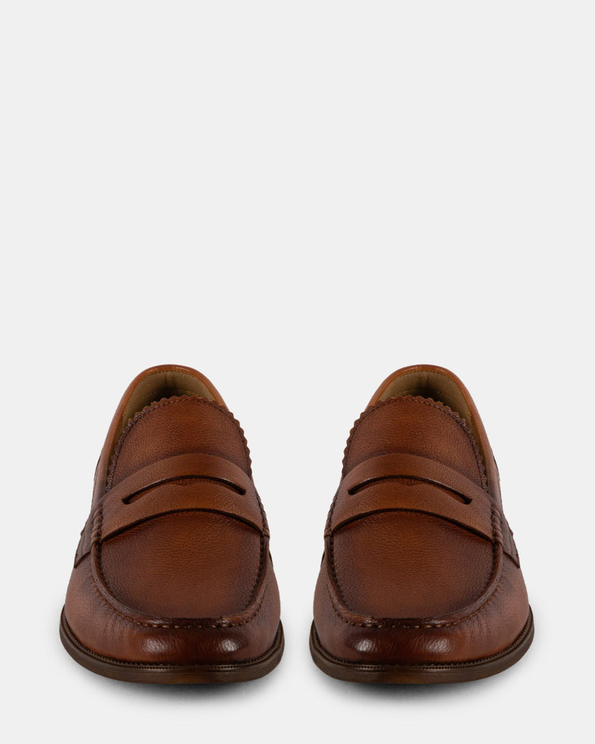 RAMSEE-L TAN LEATHER - Men's Shoes - Steve Madden Canada
