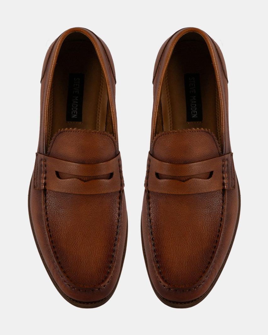 RAMSEE-L TAN LEATHER - Men's Shoes - Steve Madden Canada
