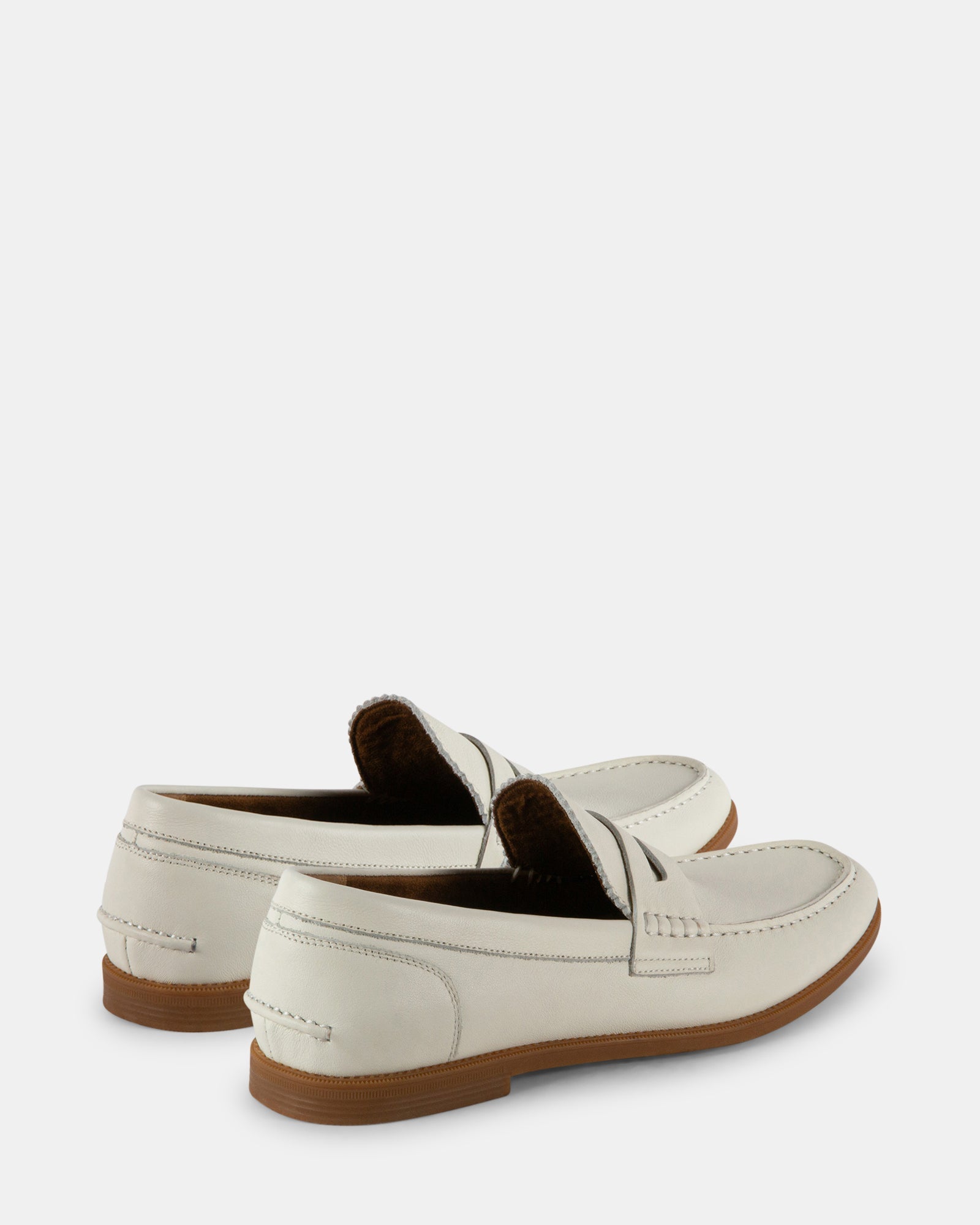 RAMSEE-L WHITE LEATHER - Men's Shoes - Steve Madden Canada