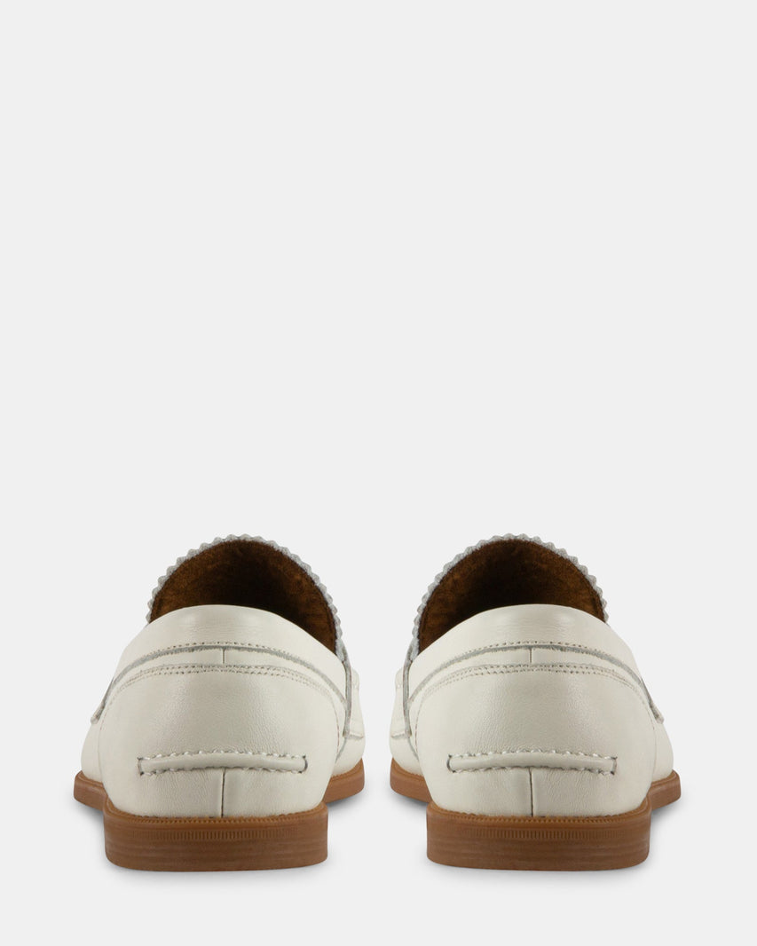 RAMSEE-L WHITE LEATHER - Men's Shoes - Steve Madden Canada