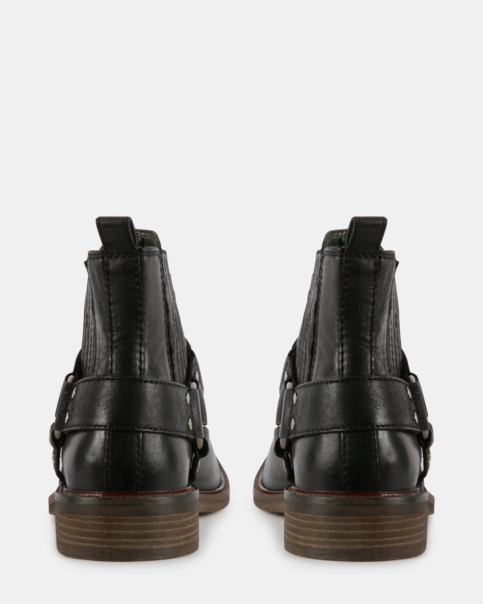 RANCHO BLACK LEATHER - Men's Shoes - Steve Madden Canada