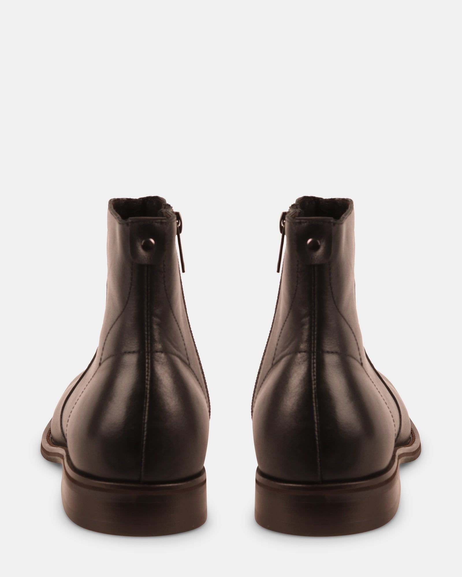 REED BLACK LEATHER - Men's Shoes - Steve Madden Canada