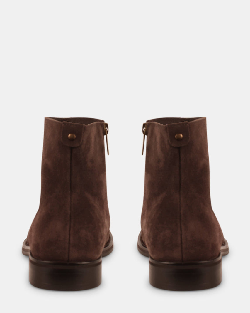 REED BROWN SUEDE - Men's Shoes - Steve Madden Canada