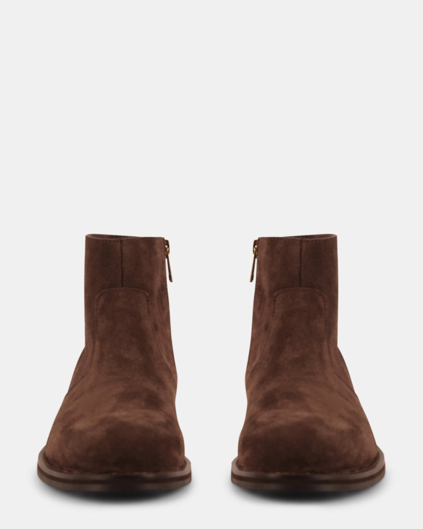 REED BROWN SUEDE - Men's Shoes - Steve Madden Canada