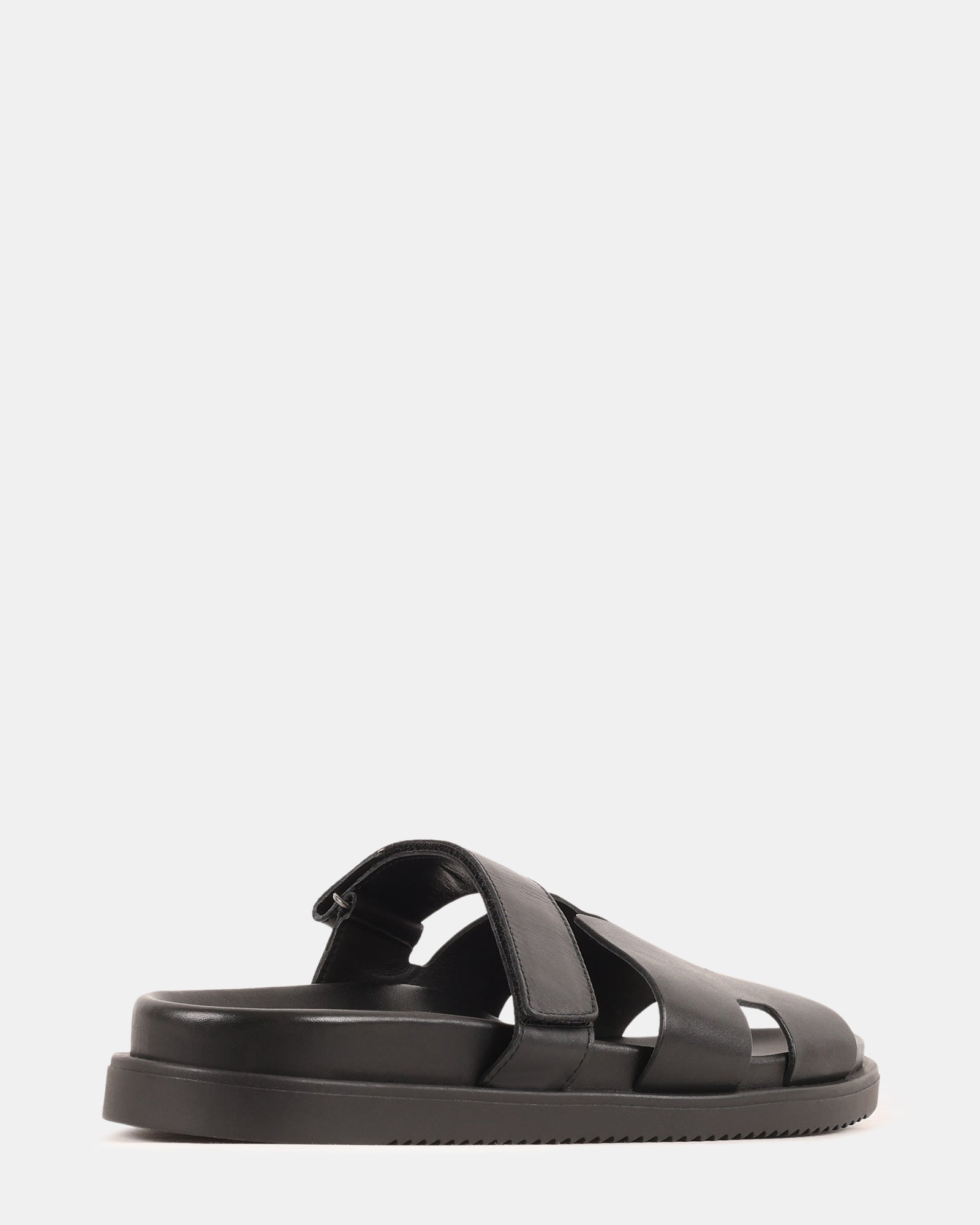 RENATO BLACK LEATHER - Men's Shoes - Steve Madden Canada
