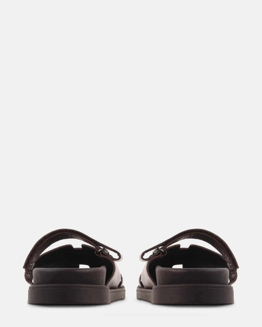 RENATO BROWN LEATHER - Men's Shoes - Steve Madden Canada