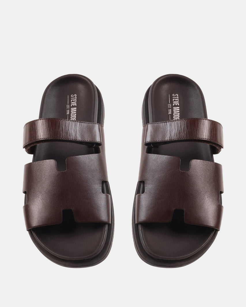 RENATO BROWN LEATHER - Men's Shoes - Steve Madden Canada