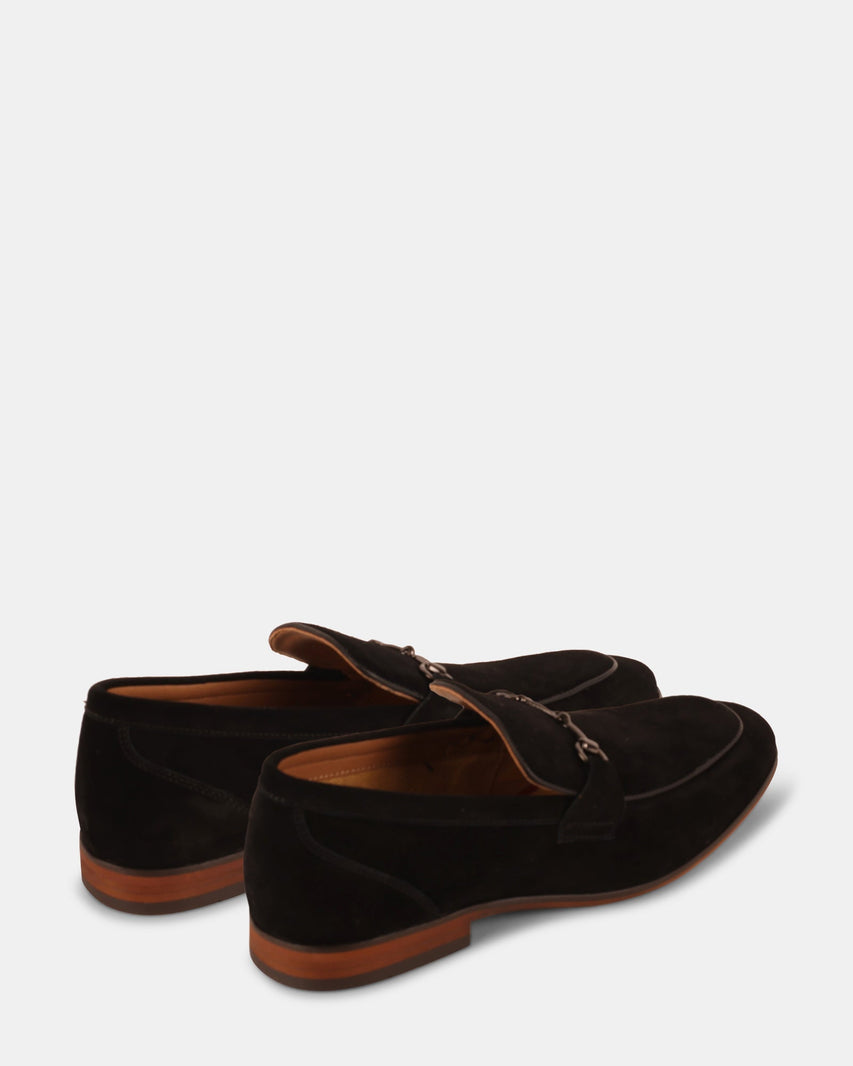 RICKTER BLACK SUEDE - Men's Shoes - Steve Madden Canada