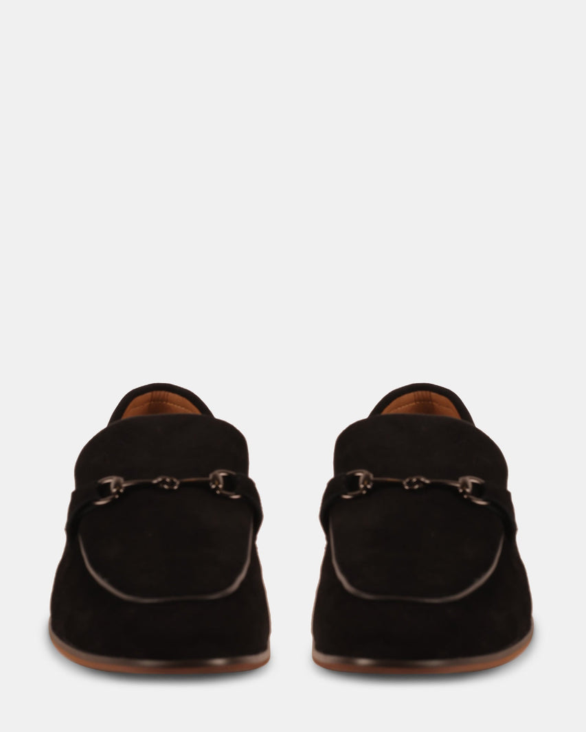 RICKTER BLACK SUEDE - Men's Shoes - Steve Madden Canada