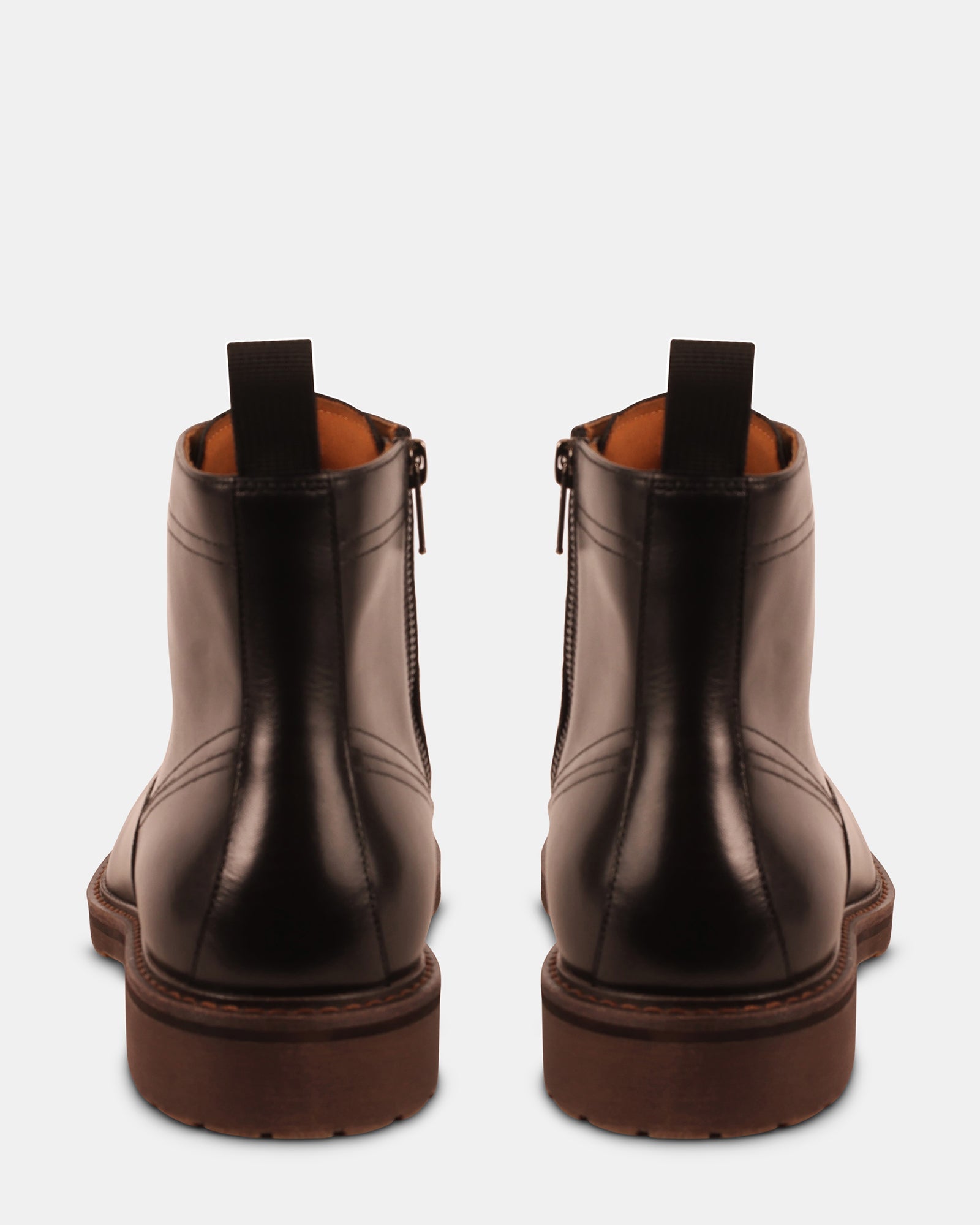 RICHTMON BLACK LEATHER - Men's Shoes - Steve Madden Canada