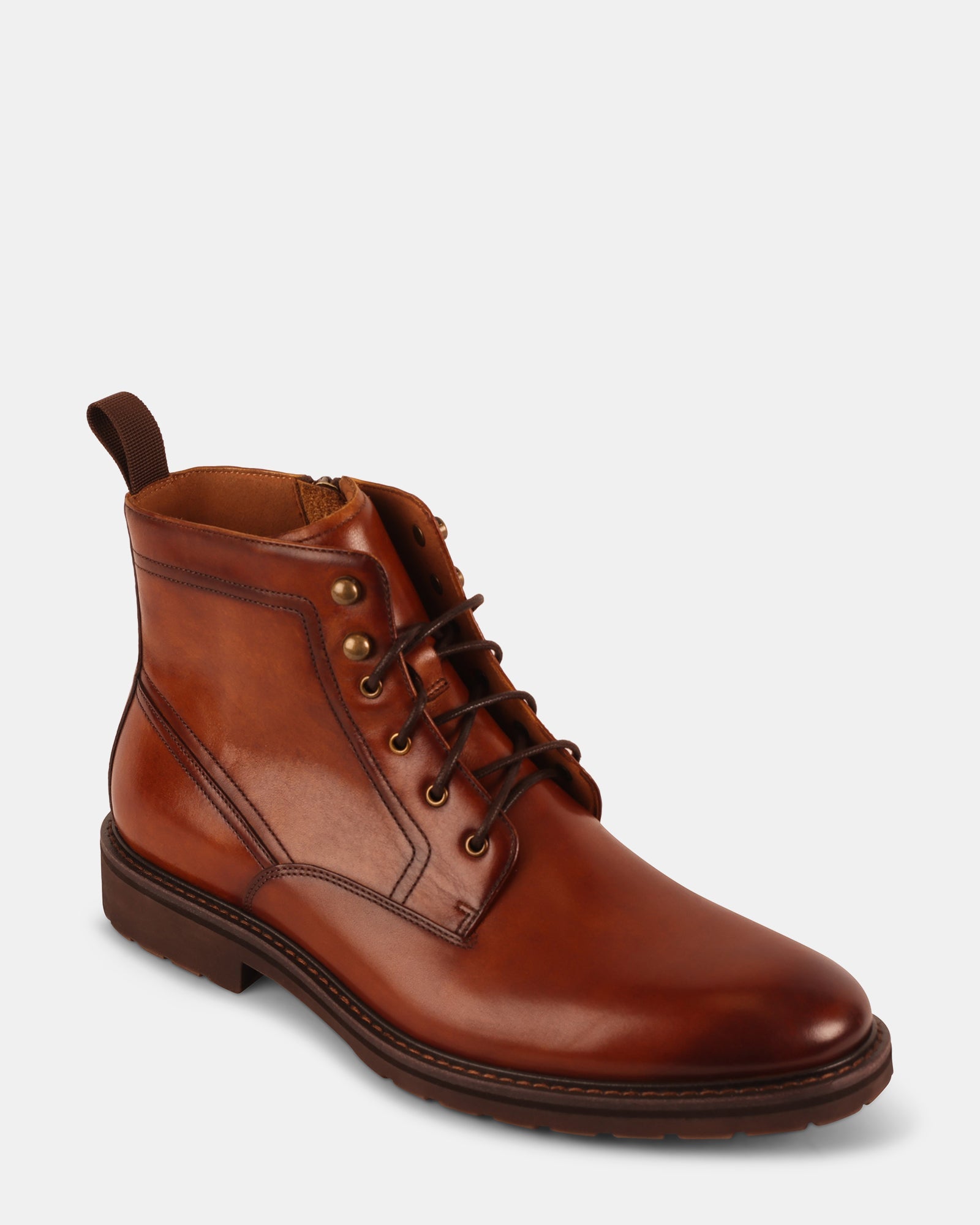 RICHTMON TAN LEATHER - Men's Shoes - Steve Madden Canada