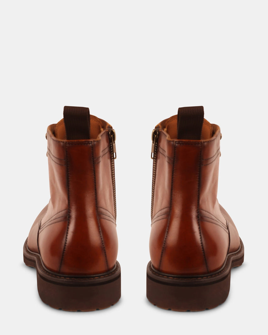 RICHTMON TAN LEATHER - Men's Shoes - Steve Madden Canada