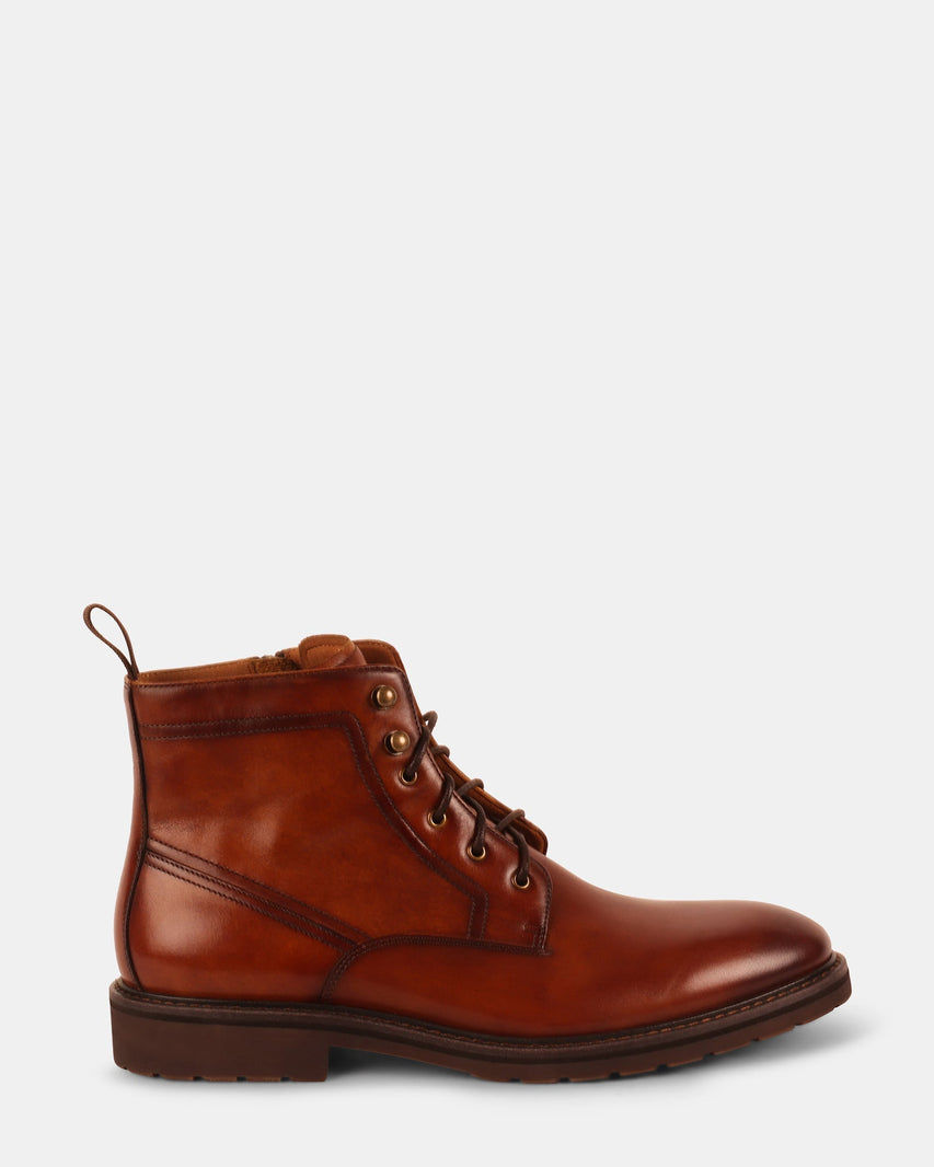 RICHTMON TAN LEATHER - Men's Shoes - Steve Madden Canada