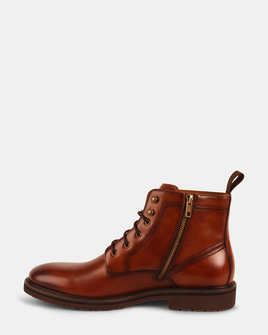 RICHTMON TAN LEATHER - Men's Shoes - Steve Madden Canada