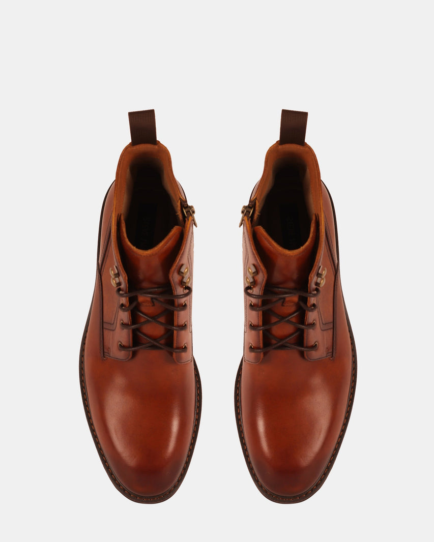RICHTMON TAN LEATHER - Men's Shoes - Steve Madden Canada