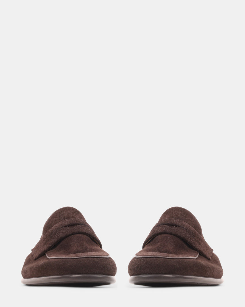 SAINT BROWN SUEDE - Men's Shoes - Steve Madden Canada