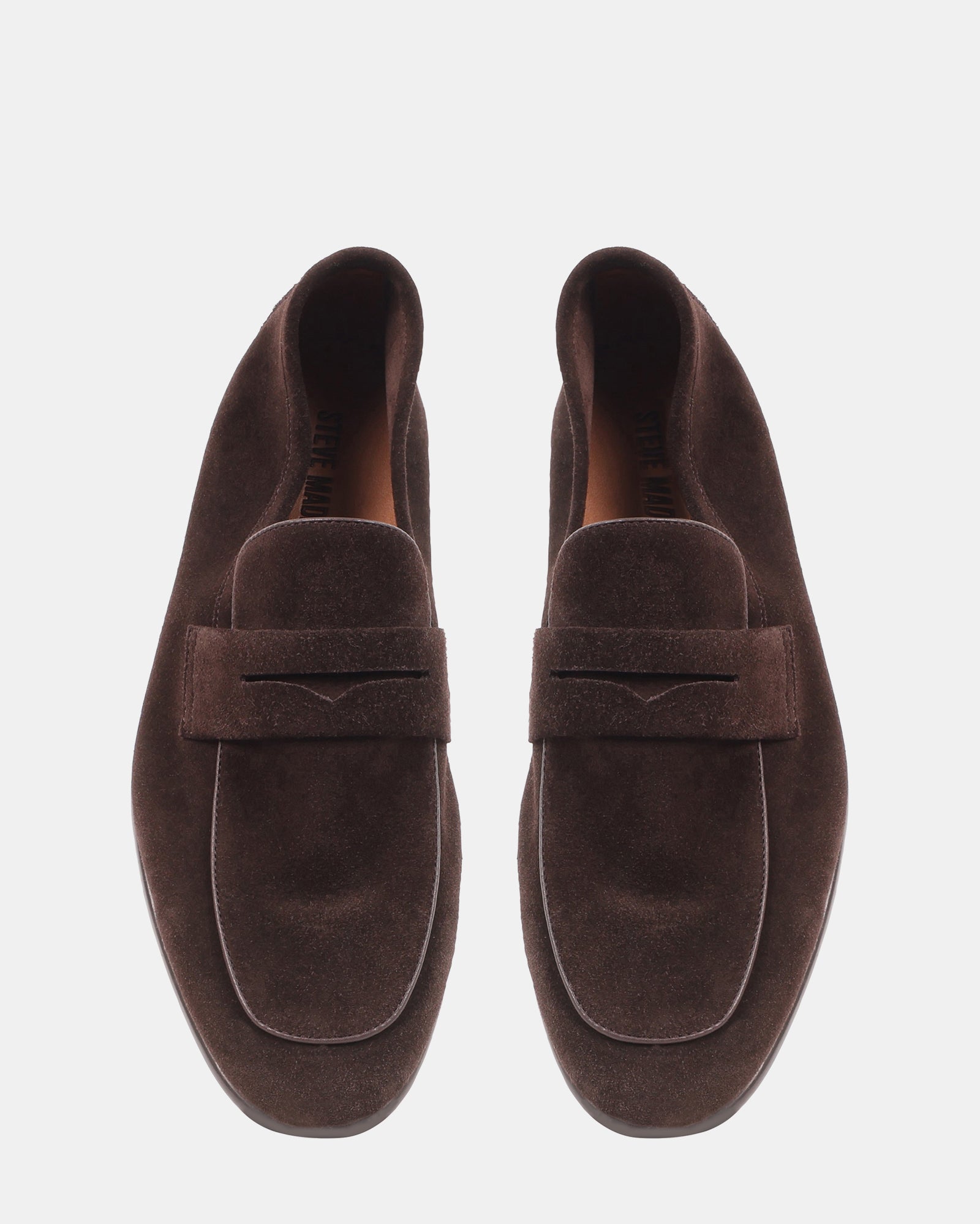 SAINT BROWN SUEDE - Men's Shoes - Steve Madden Canada