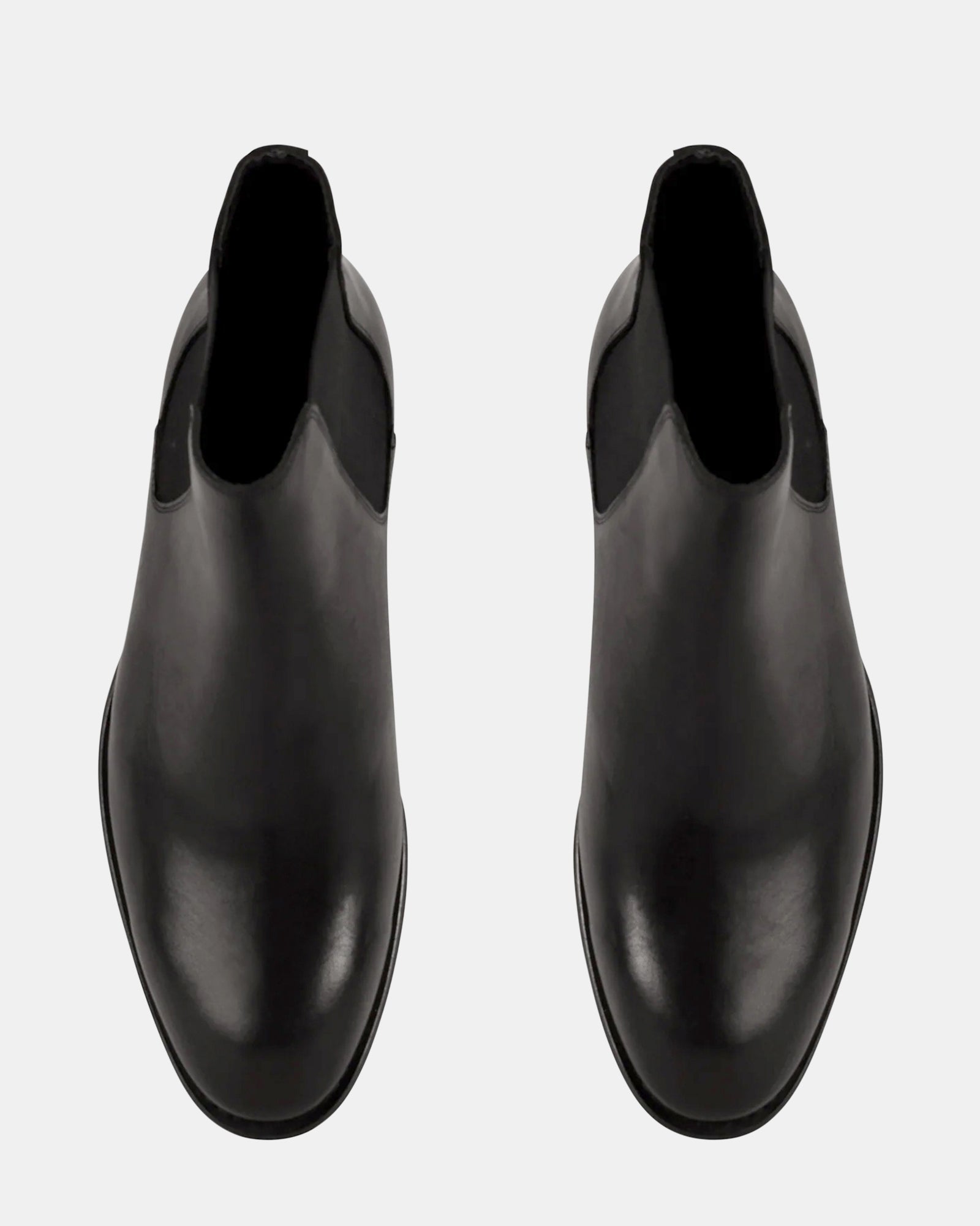 SLEVIN BLACK LEATHER - Men's Shoes - Steve Madden Canada