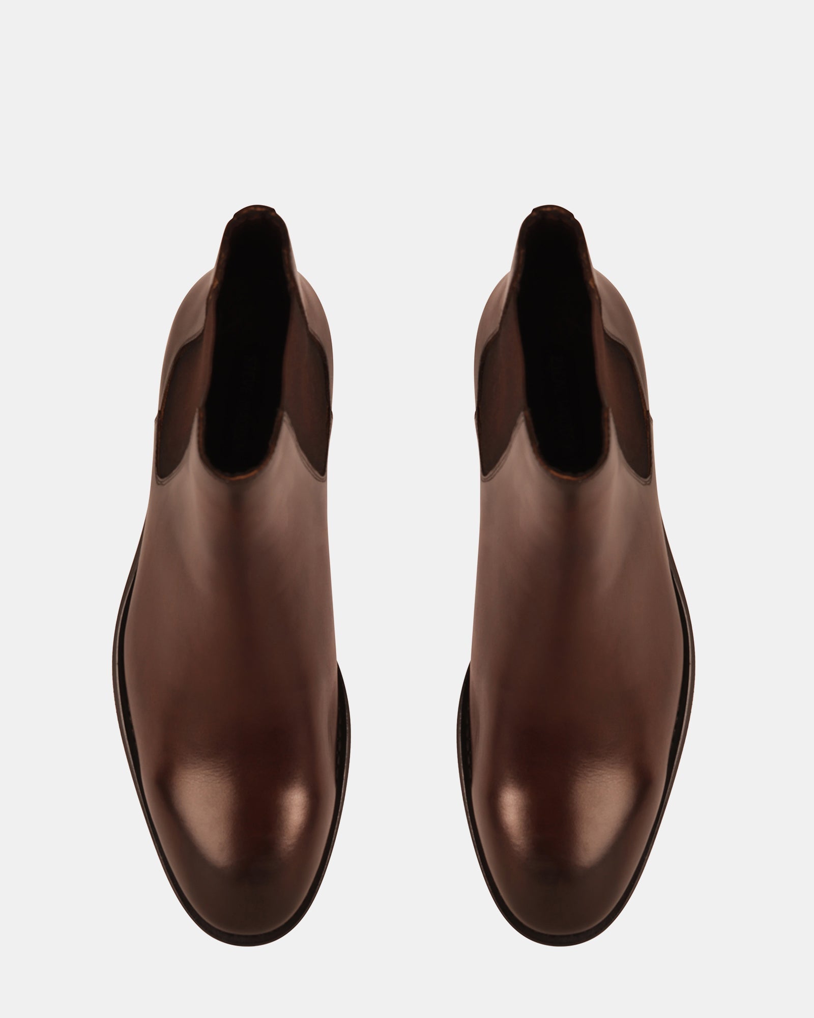 SLEVIN BROWN LEATHER - Men's Shoes - Steve Madden Canada