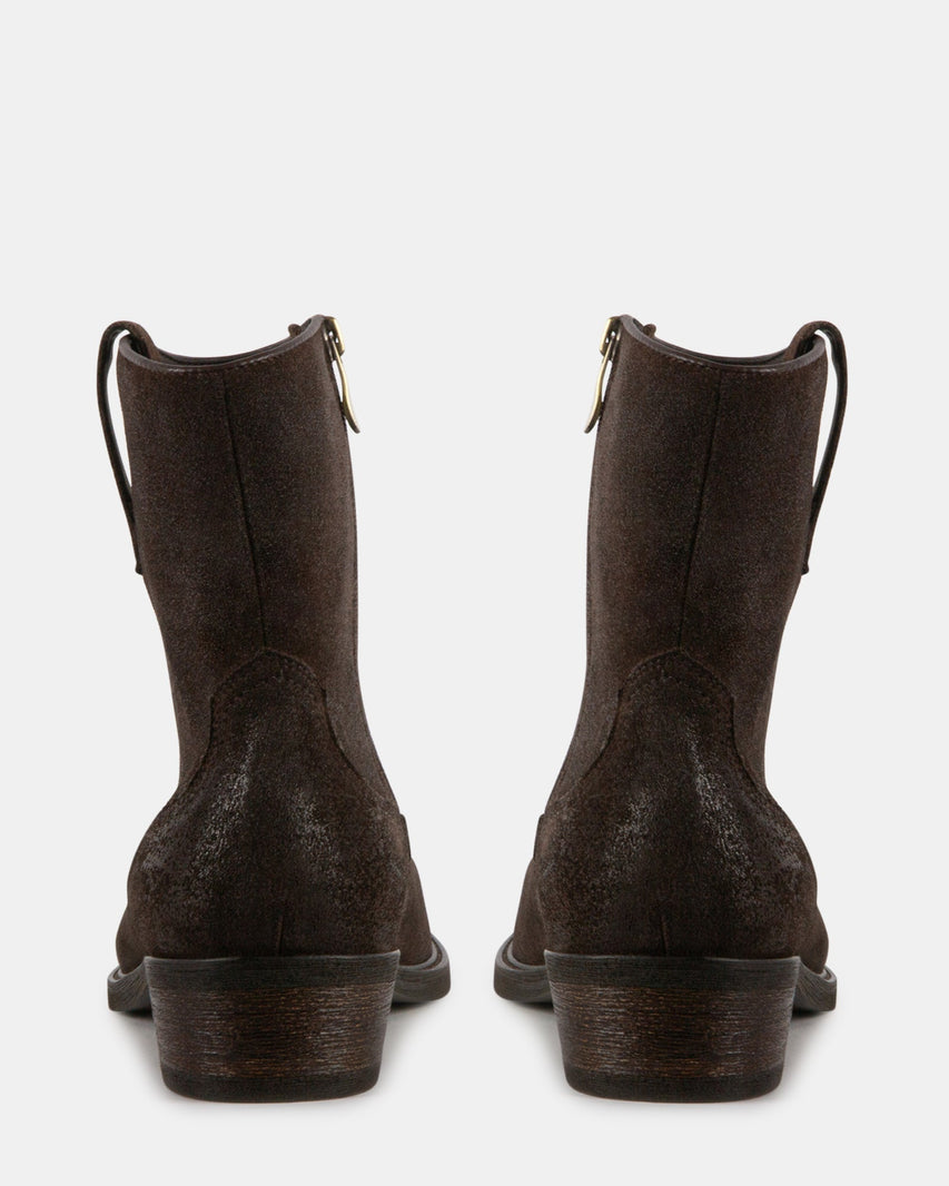 STERGIS BROWN SUEDE - Men's Shoes - Steve Madden Canada