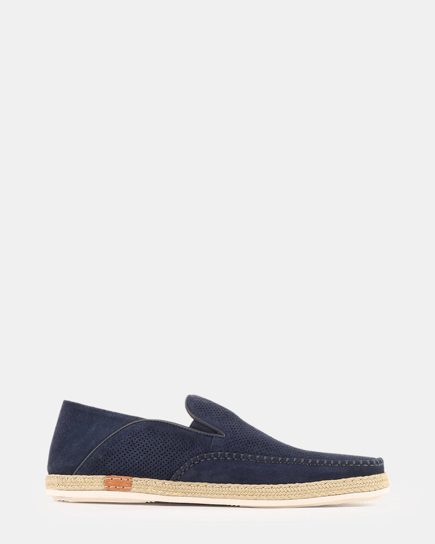 THIAGO NAVY SUEDE - Men's Shoes - Steve Madden Canada