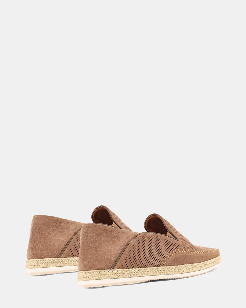 THIAGO TAUPE SUEDE - Men's Shoes - Steve Madden Canada