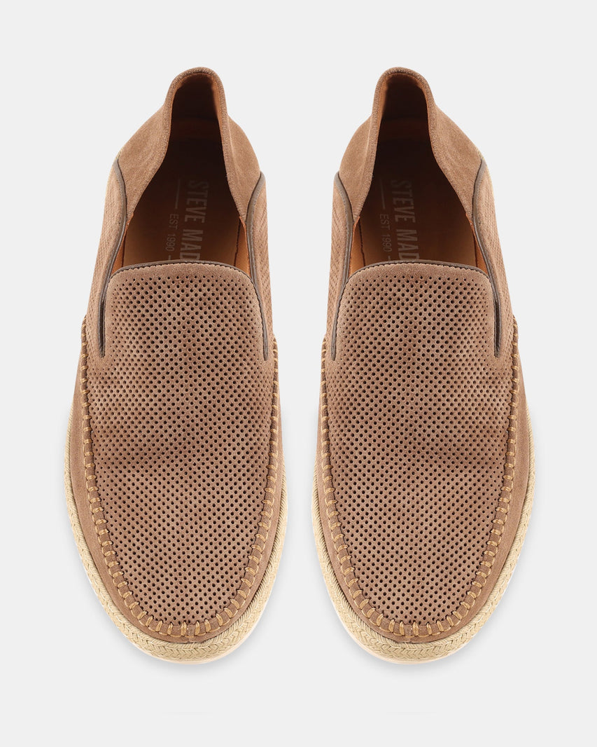 THIAGO TAUPE SUEDE - Men's Shoes - Steve Madden Canada