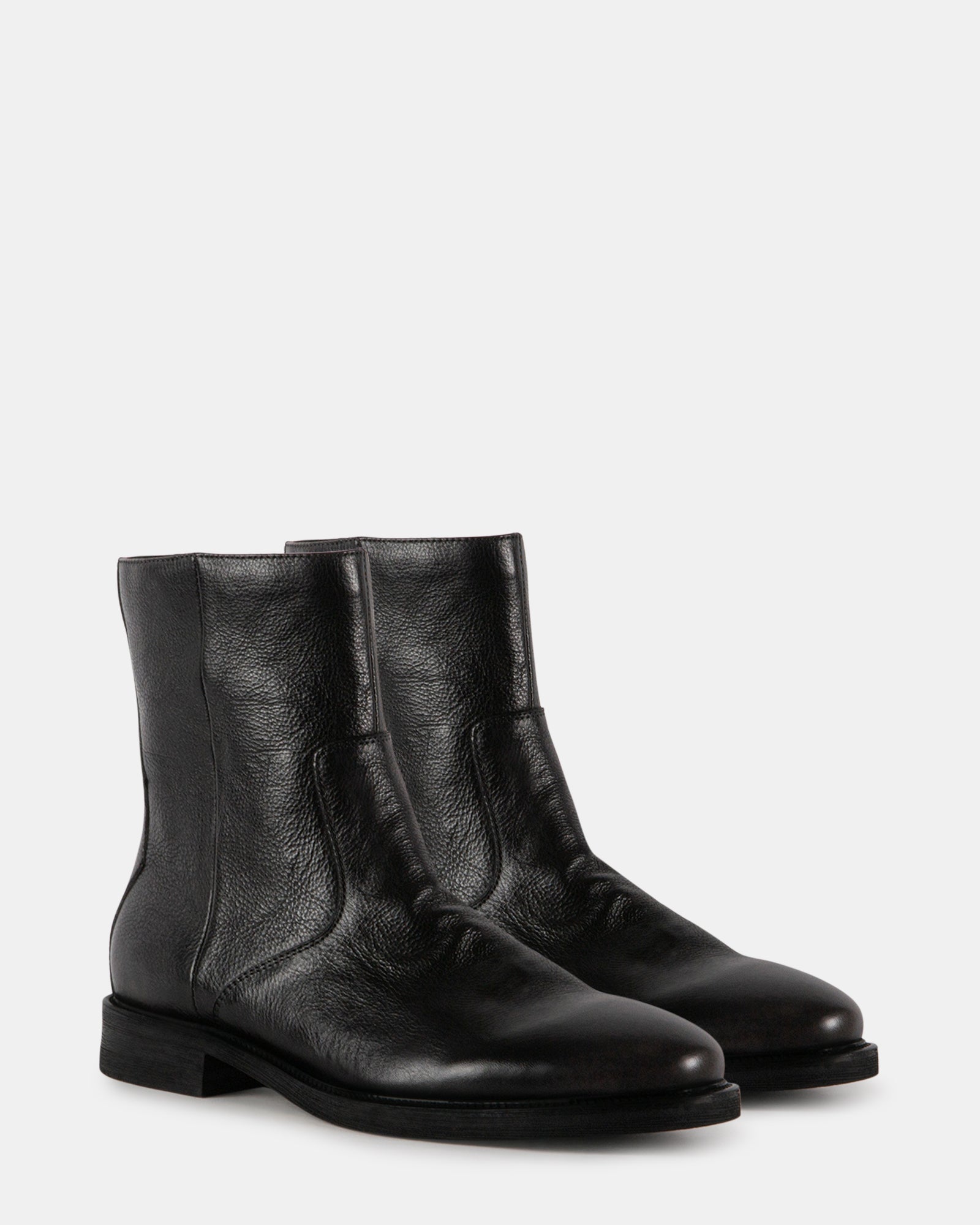 TRAVERSE BLACK LEATHER - Men's Shoes - Steve Madden Canada