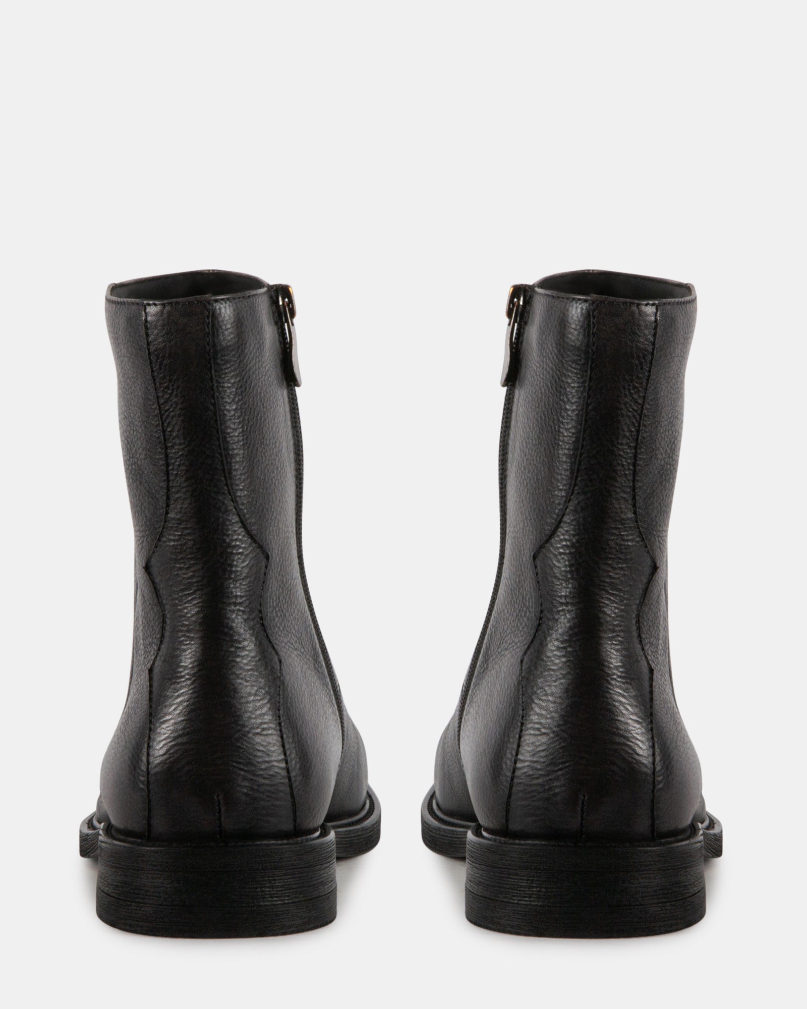 TRAVERSE BLACK LEATHER - Men's Shoes - Steve Madden Canada