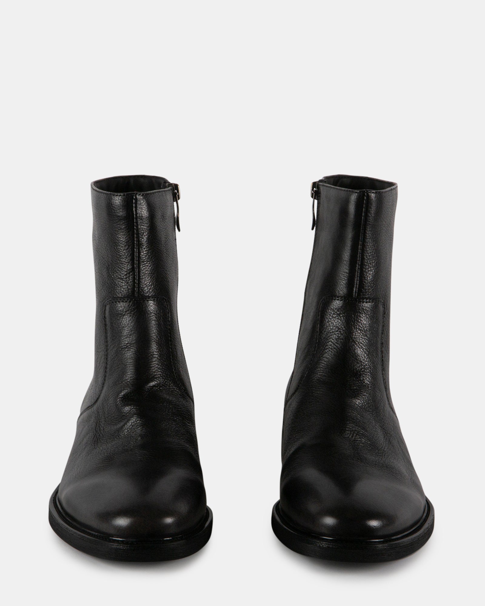 TRAVERSE BLACK LEATHER - Men's Shoes - Steve Madden Canada