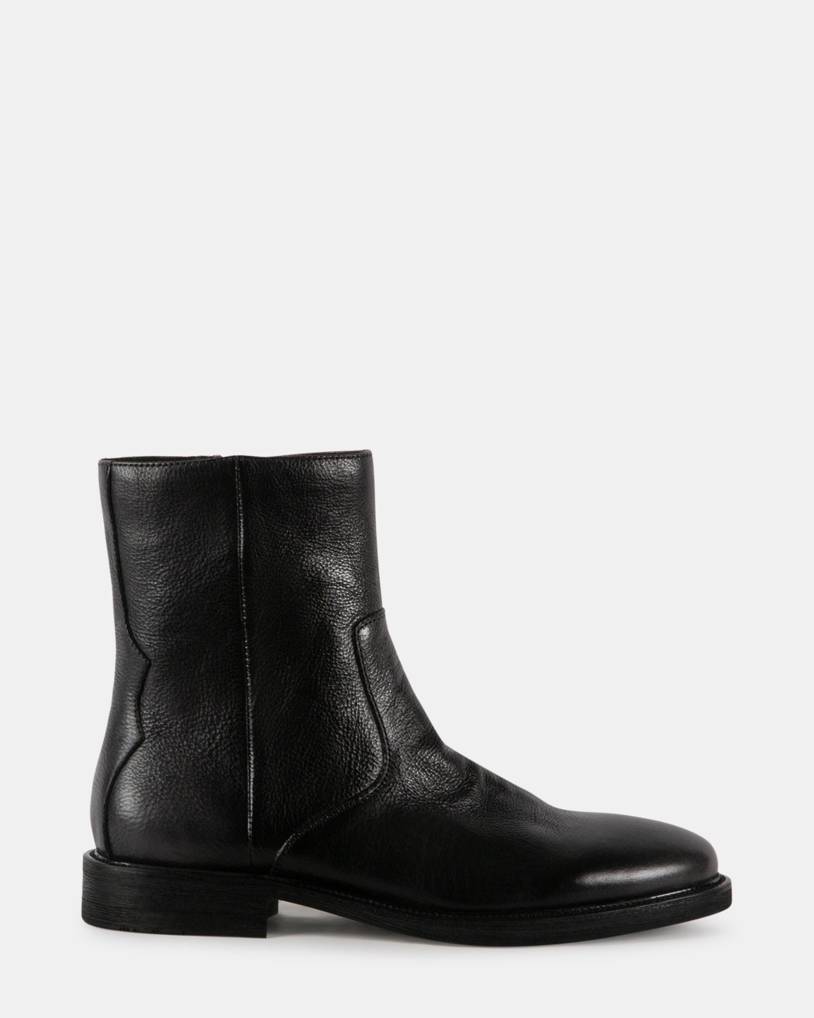 TRAVERSE BLACK LEATHER - Men's Shoes - Steve Madden Canada
