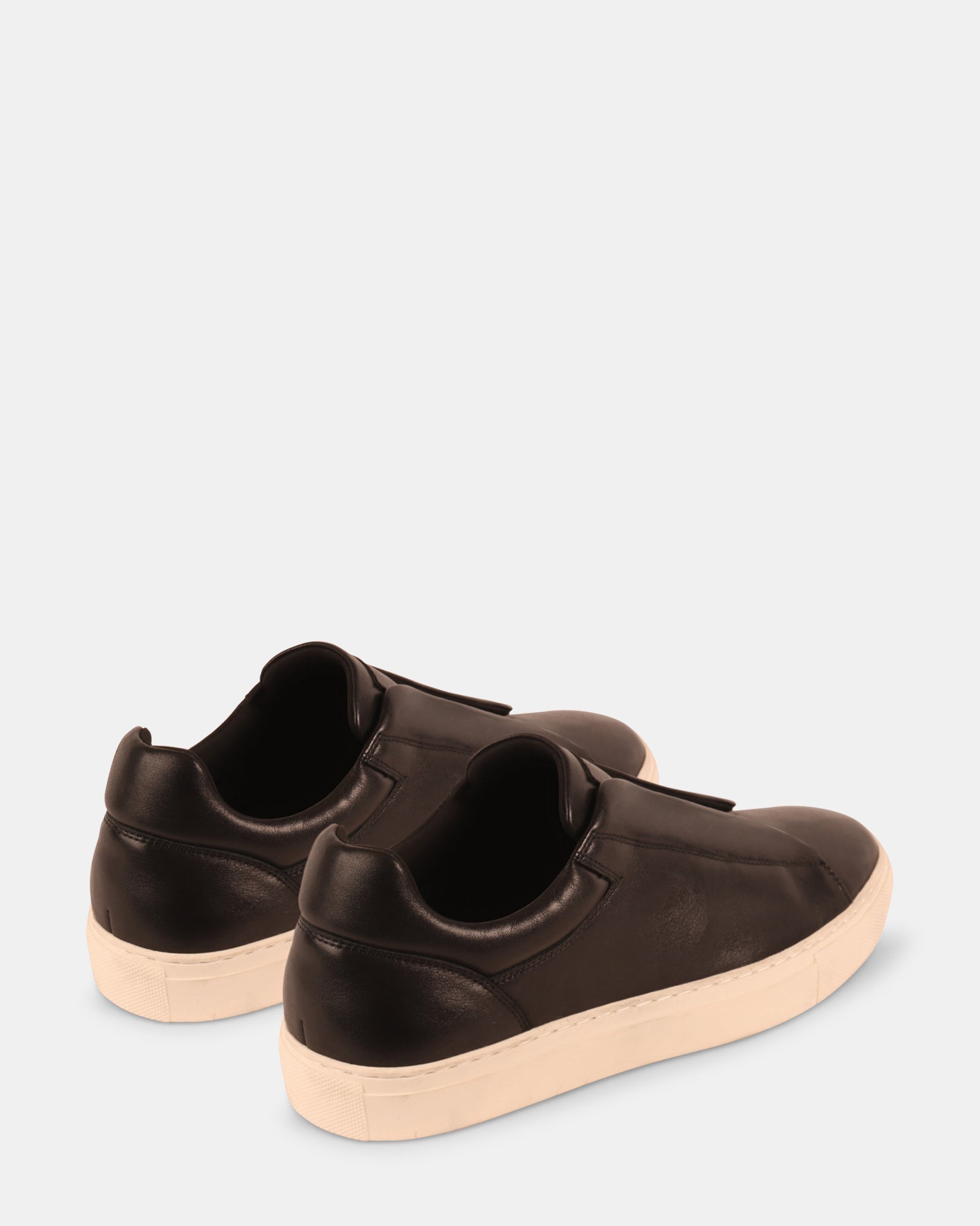 TREY BLACK LEATHER - Men's Shoes - Steve Madden Canada