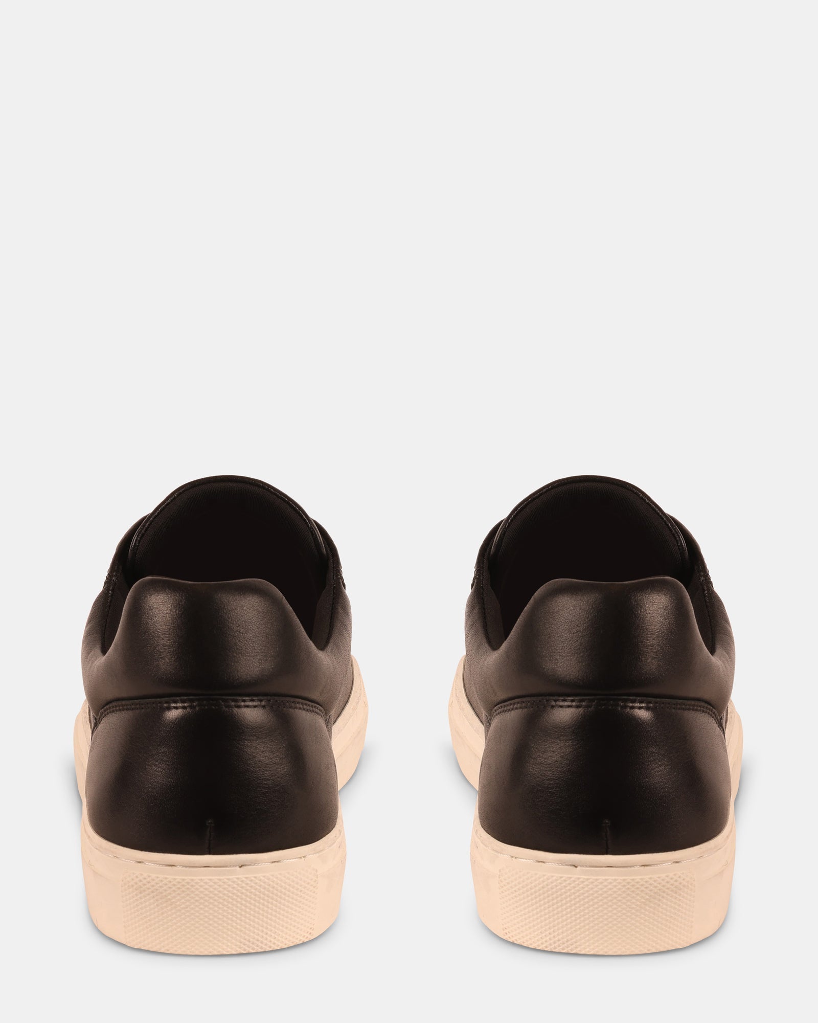 TREY BLACK LEATHER - Men's Shoes - Steve Madden Canada