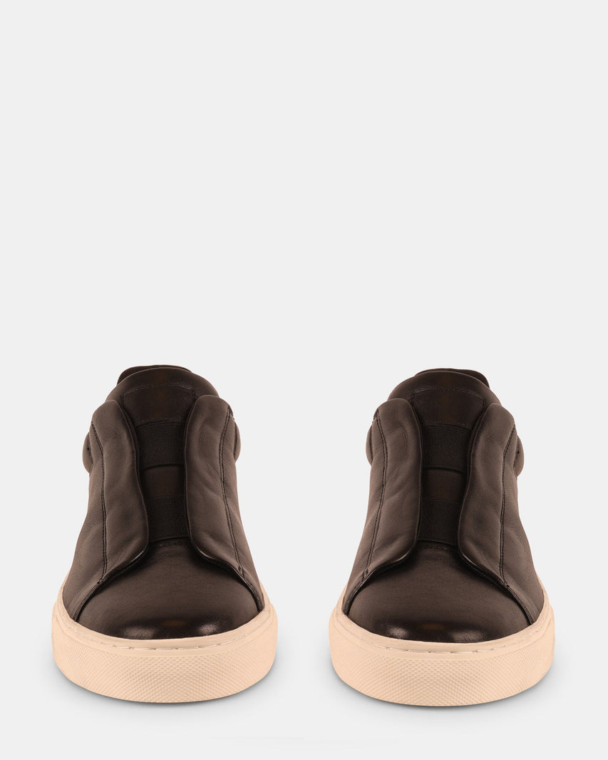 TREY BLACK LEATHER - Men's Shoes - Steve Madden Canada