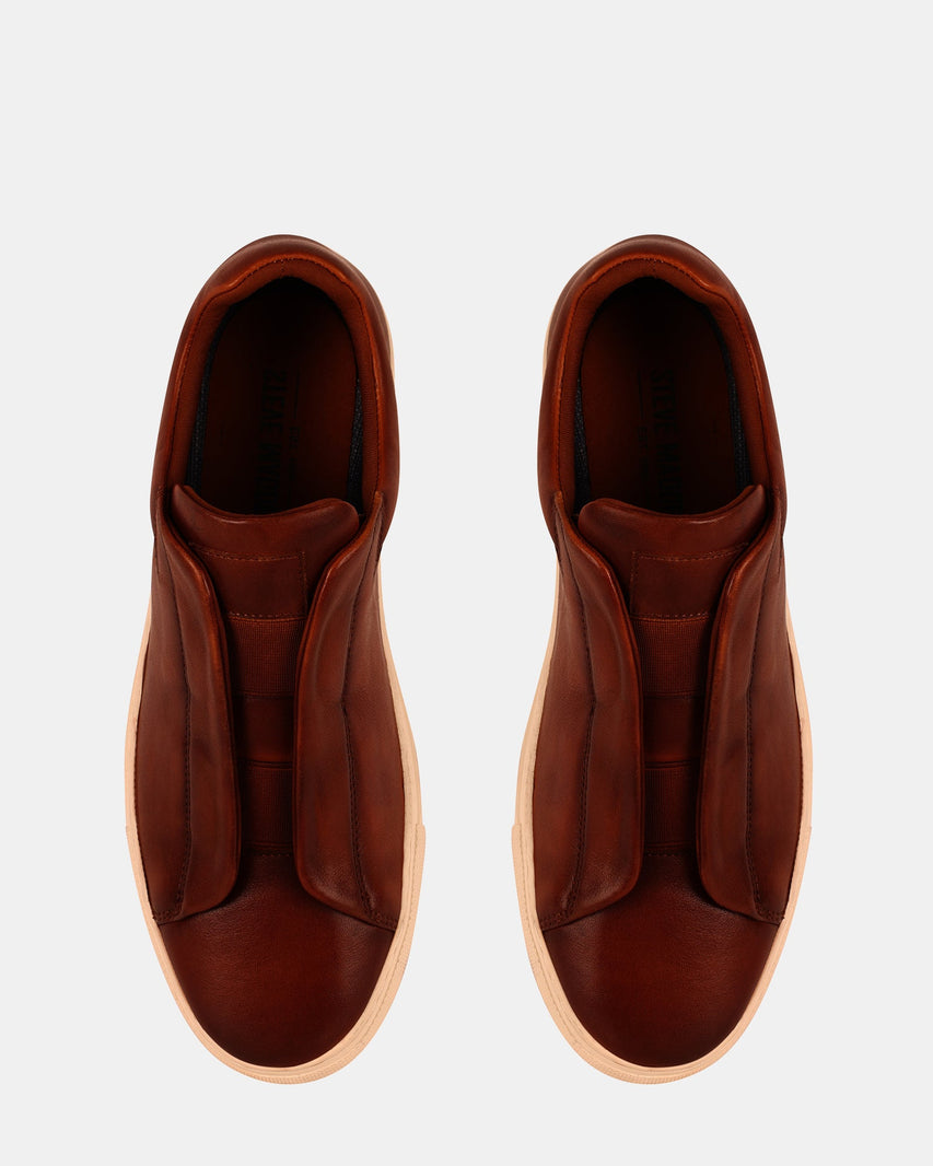 TREY TAN LEATHER - Men's Shoes - Steve Madden Canada