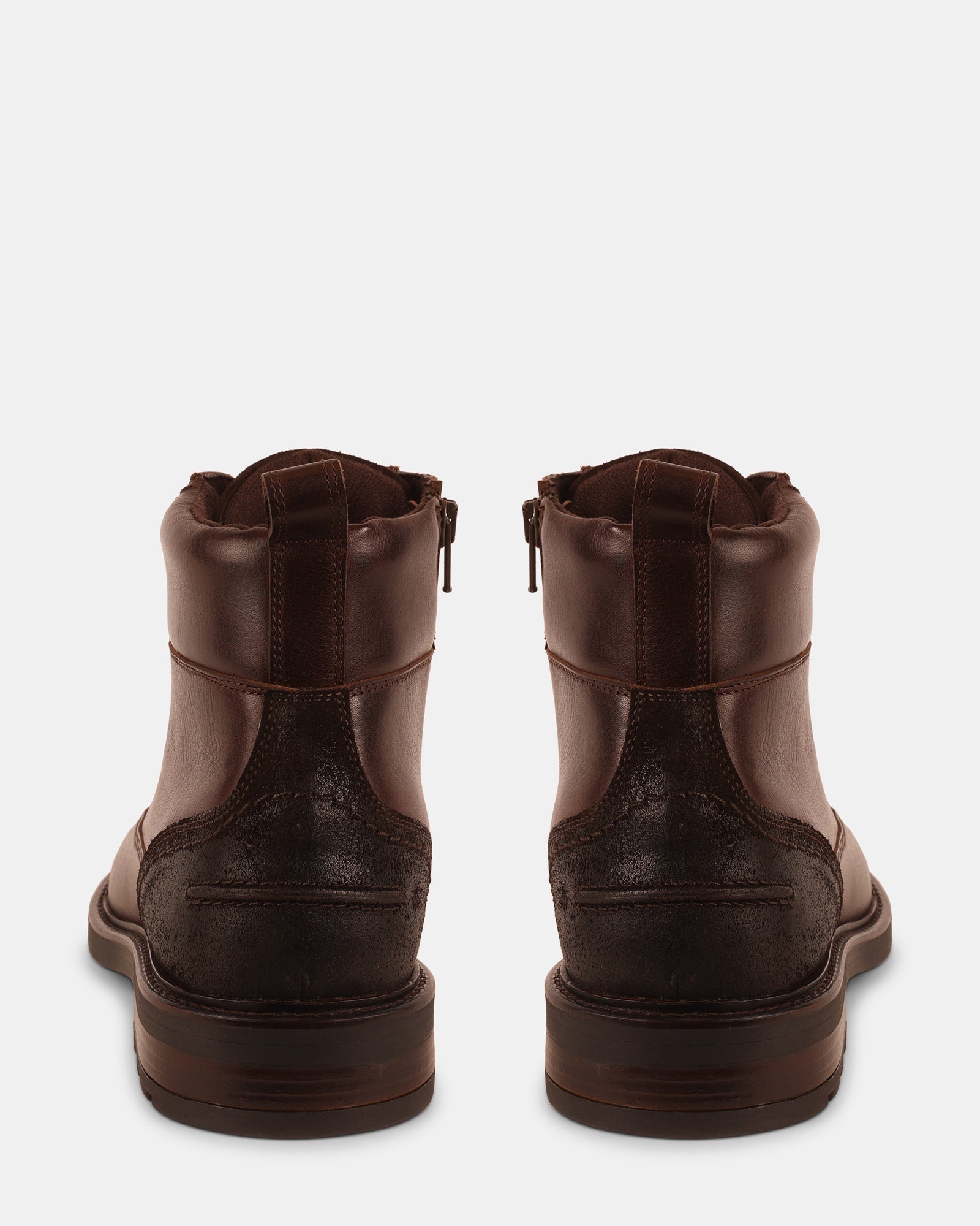 UNCANNY BROWN LEATHER - Men's Shoes - Steve Madden Canada