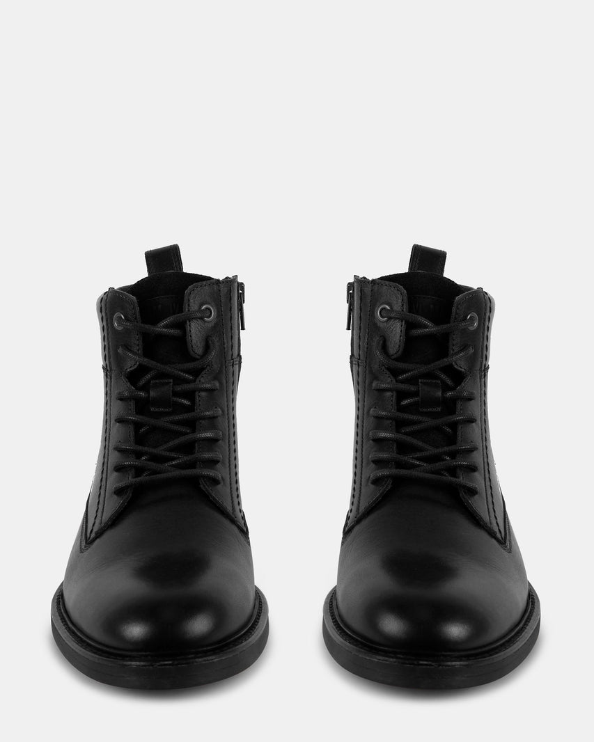 UNCANNY BLACK LEATHER - Men's Shoes - Steve Madden Canada