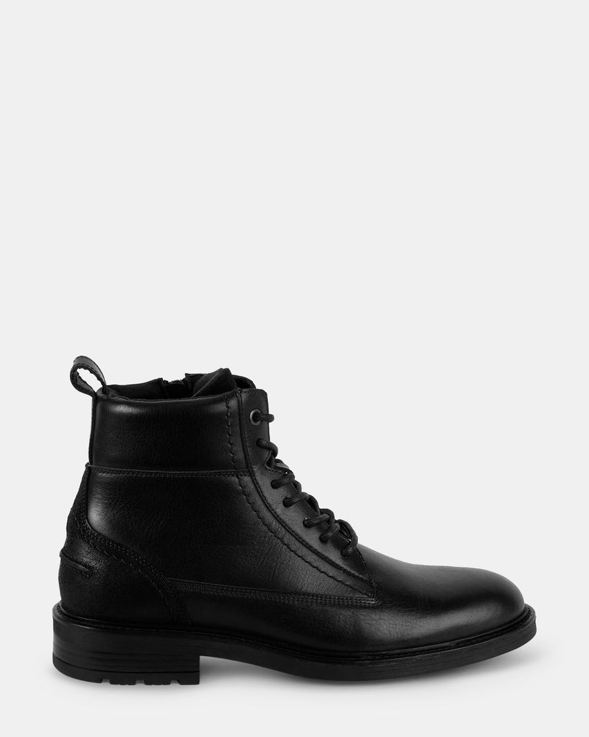 UNCANNY BLACK LEATHER - Men's Shoes - Steve Madden Canada