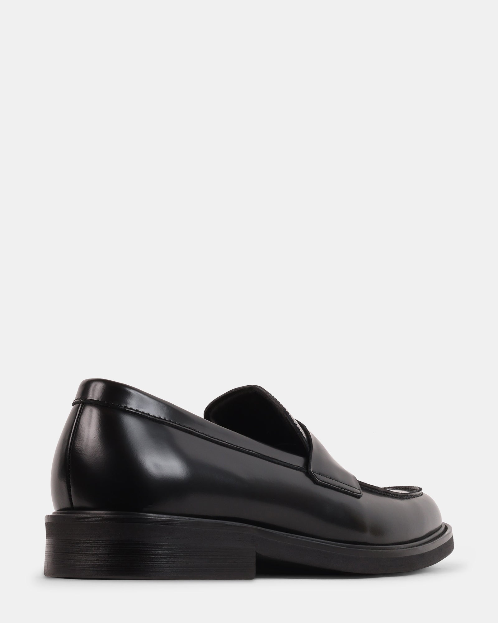 VANCEEE BLACK LEATHER - Men's Shoes - Steve Madden Canada