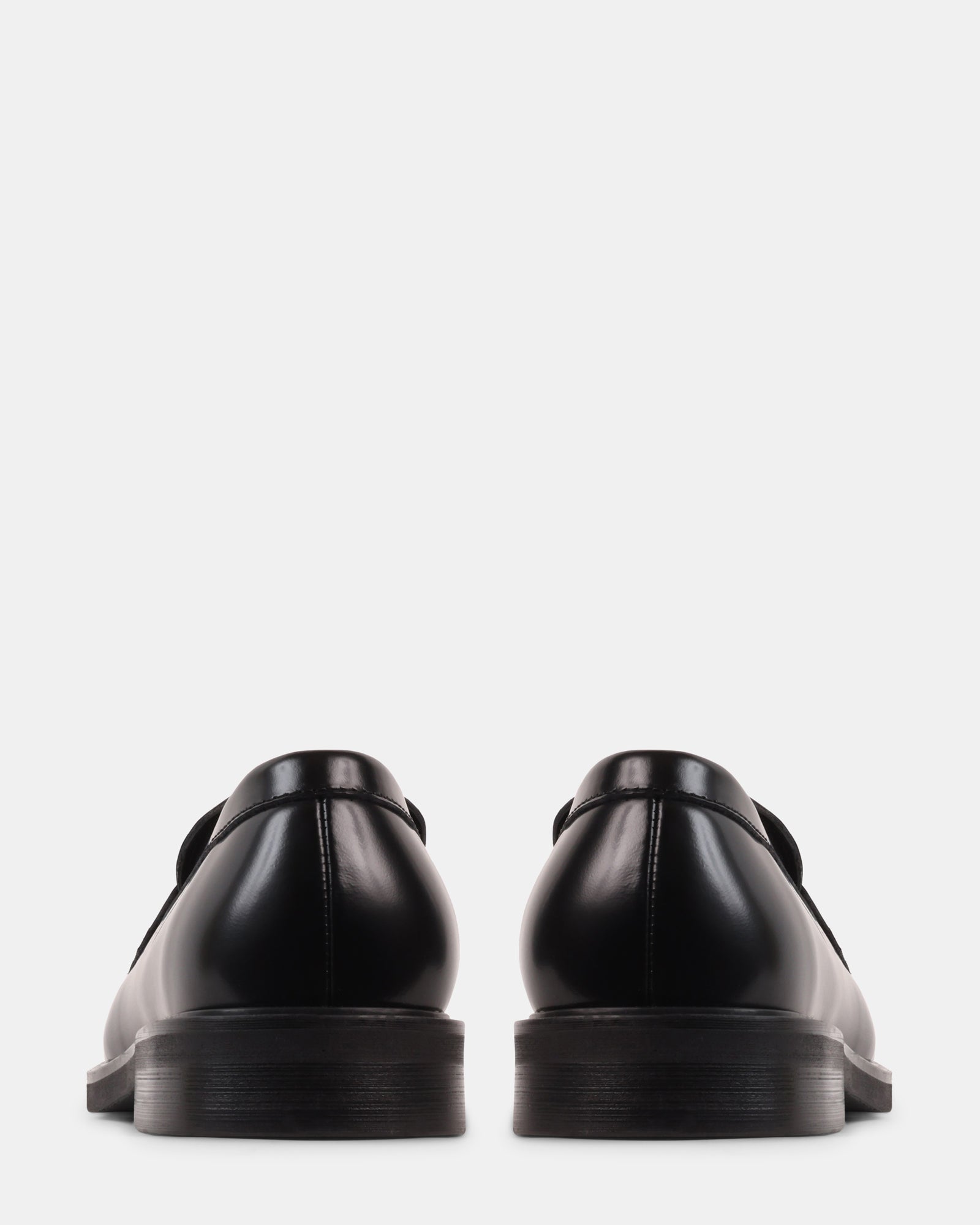 VANCEEE BLACK LEATHER - Men's Shoes - Steve Madden Canada
