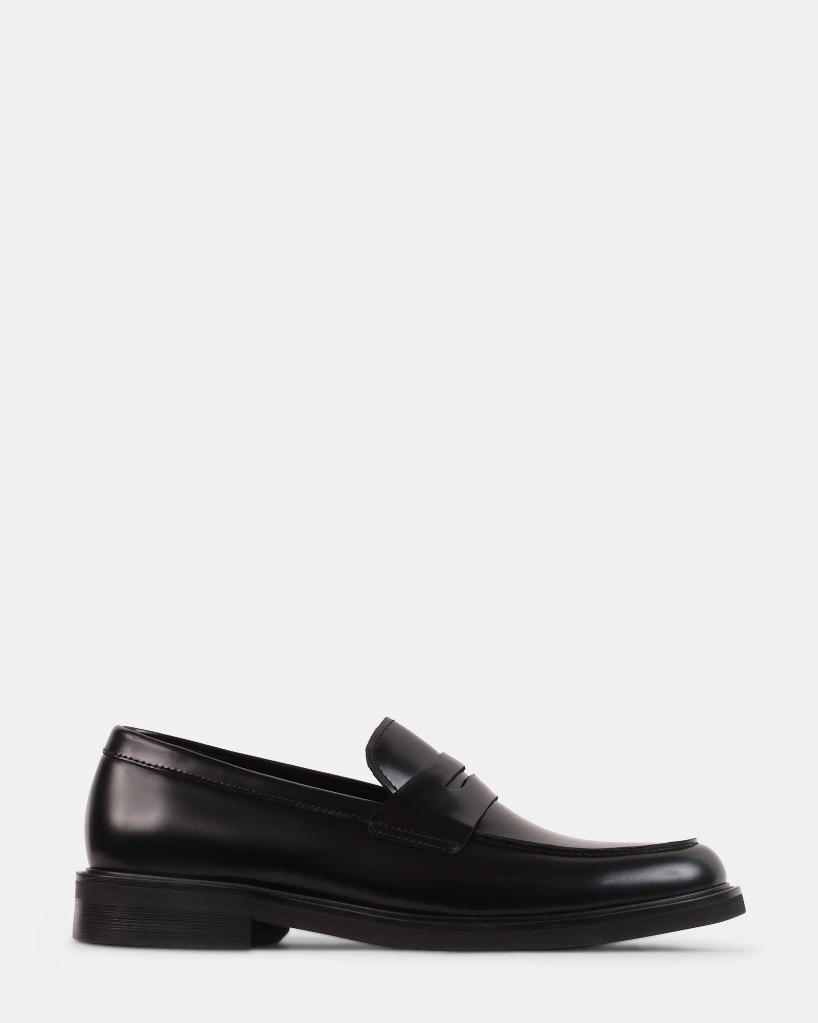 VANCEEE BLACK LEATHER - Men's Shoes - Steve Madden Canada