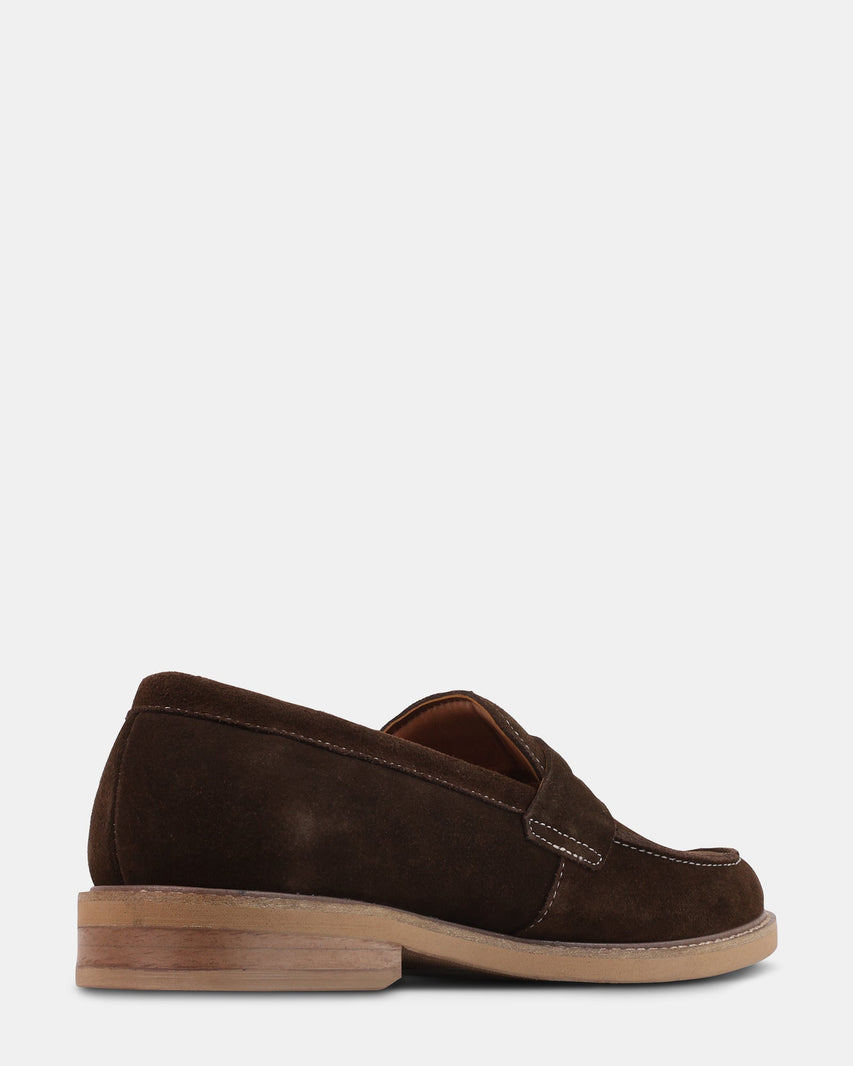 VANCEEE BROWN SUEDE - Men's Shoes - Steve Madden Canada