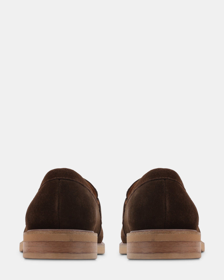 VANCEEE BROWN SUEDE - Men's Shoes - Steve Madden Canada