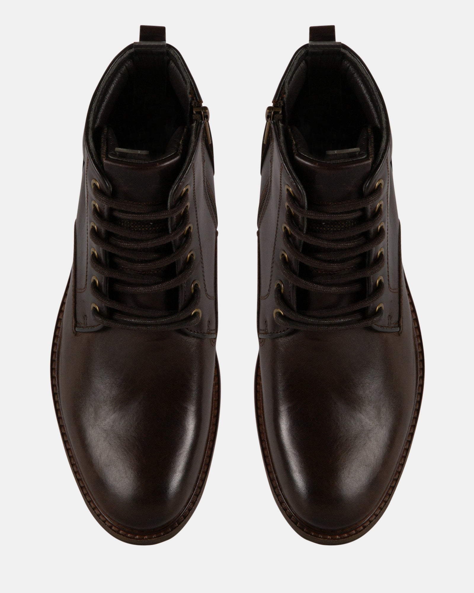 WESTTINN BROWN LEATHER - Men's Shoes - Steve Madden Canada