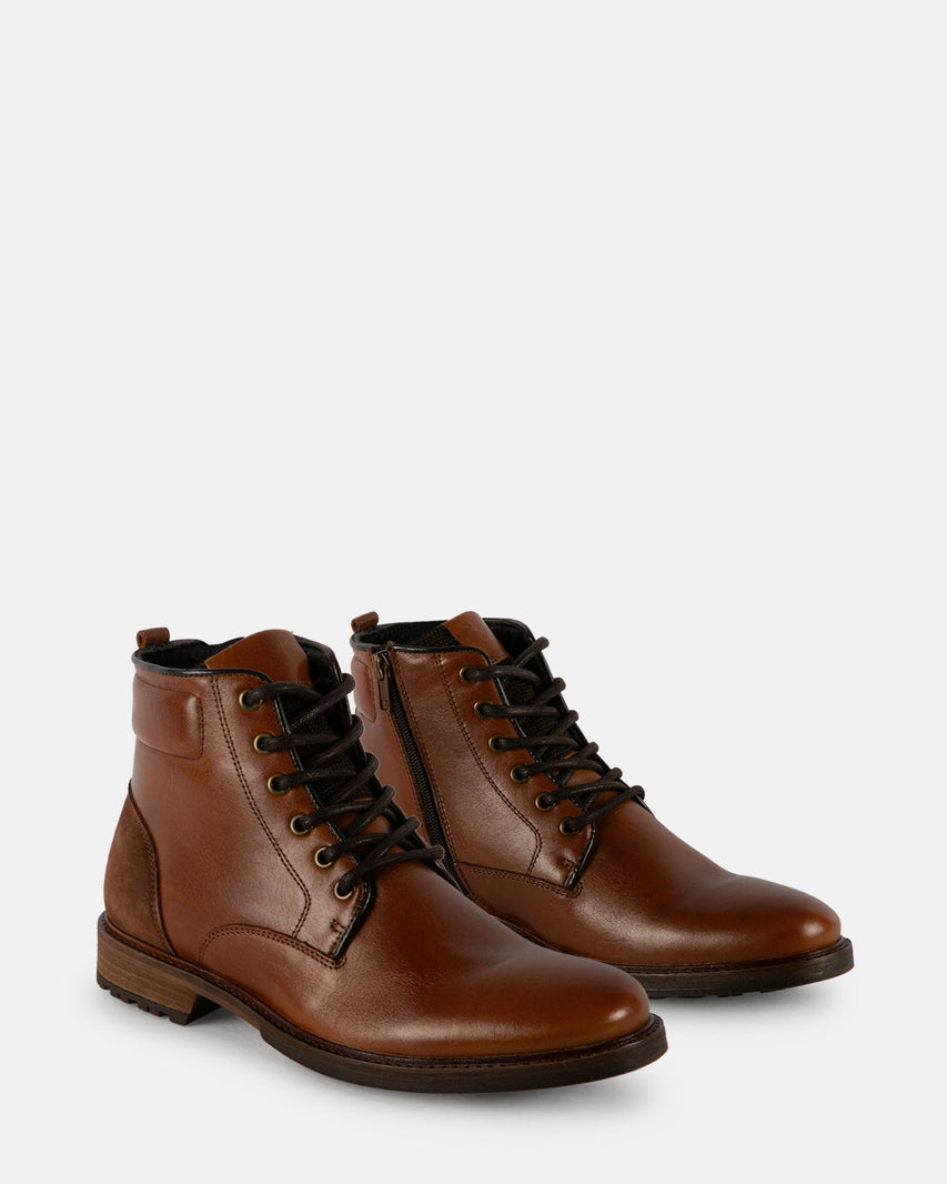 WESTTINN TAN LEATHER - Men's Shoes - Steve Madden Canada
