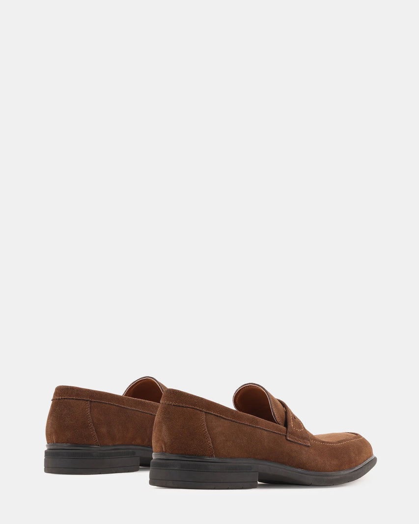 YANIS BROWN SUEDE - Men's Shoes - Steve Madden Canada