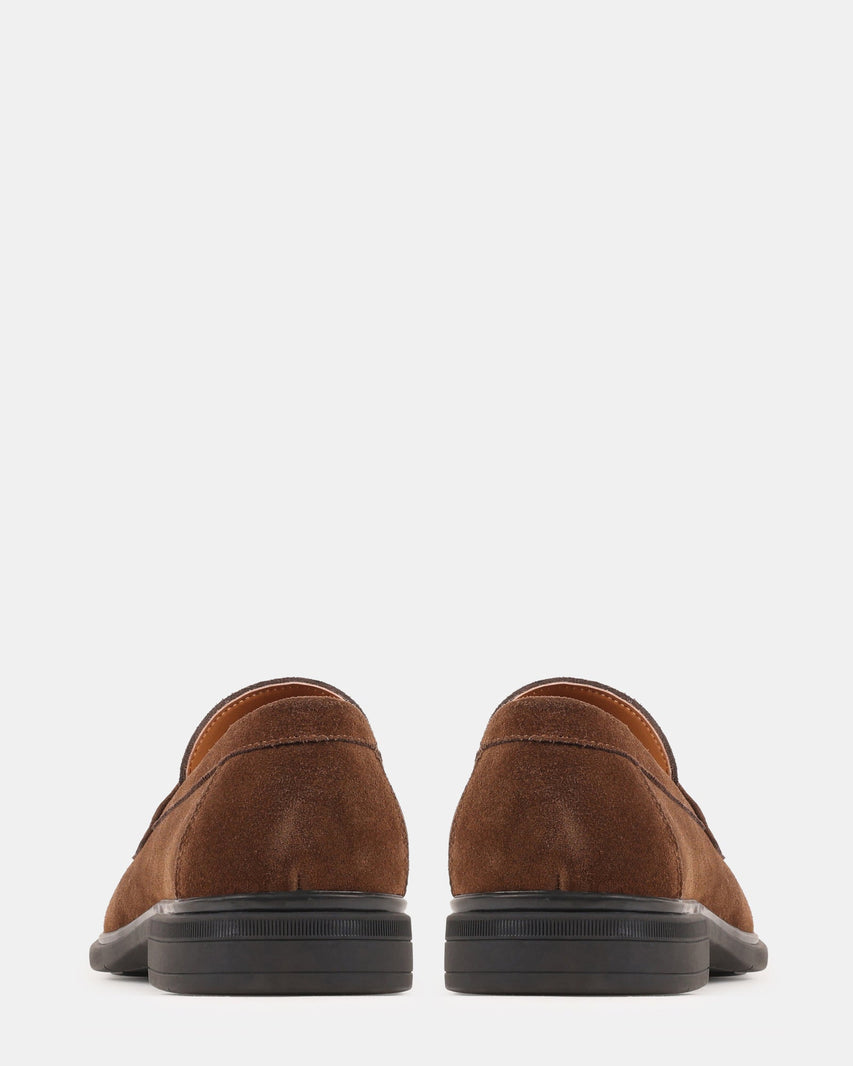 YANIS BROWN SUEDE - Men's Shoes - Steve Madden Canada