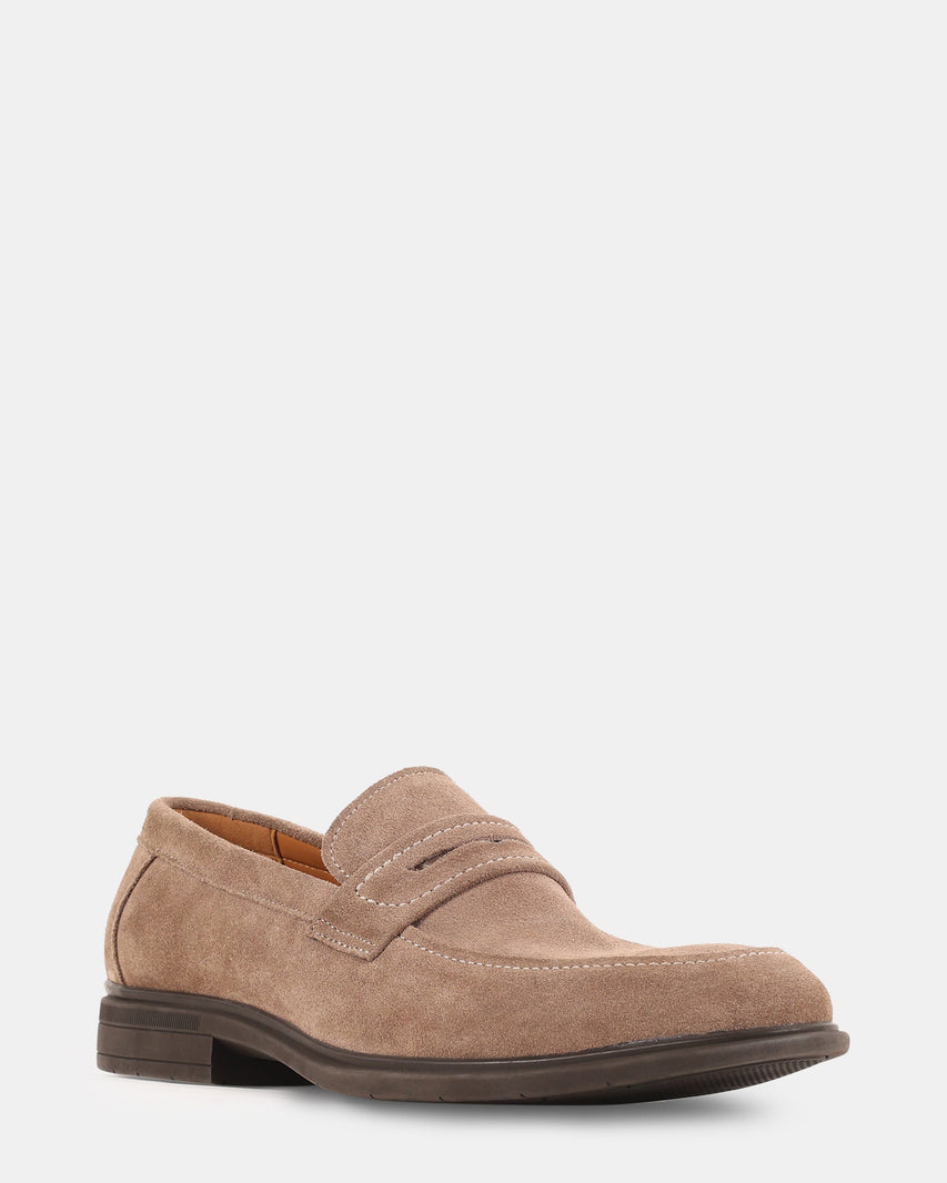 YANIS TAUPE SUEDE - Men's Shoes - Steve Madden Canada