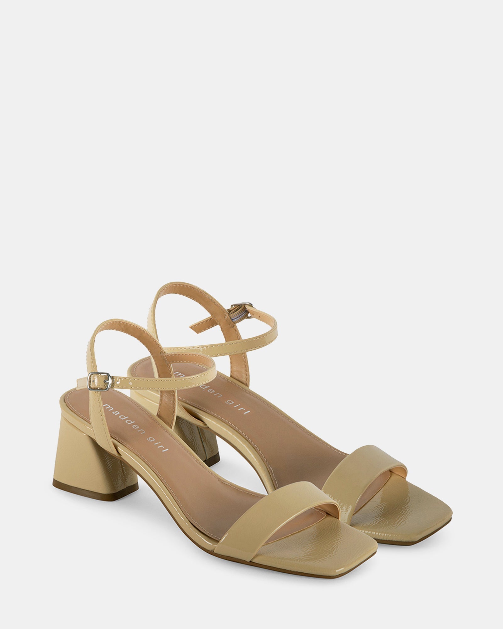 BIRDIE NATURAL PATENT - Women's Shoes - Steve Madden Canada