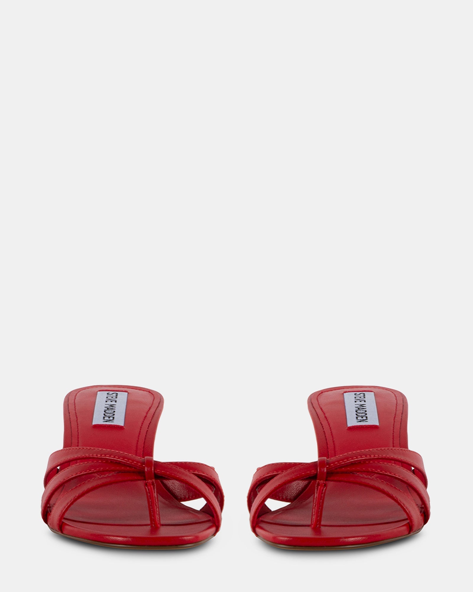 CARY RED LEATHER - Women's Shoes - Steve Madden Canada